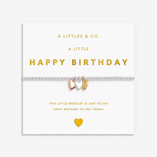 a little Happy Birthday