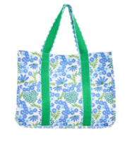 Monaco Tote Daisy Chain White