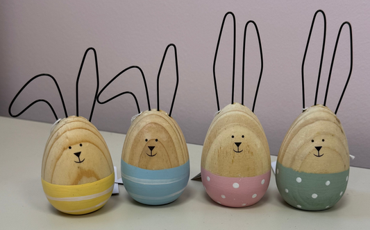 Wooden Egg Rabbit