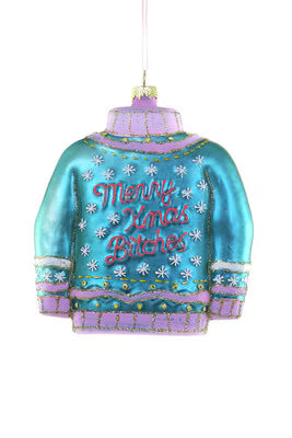 Blue X-mas Sweater Ornament
