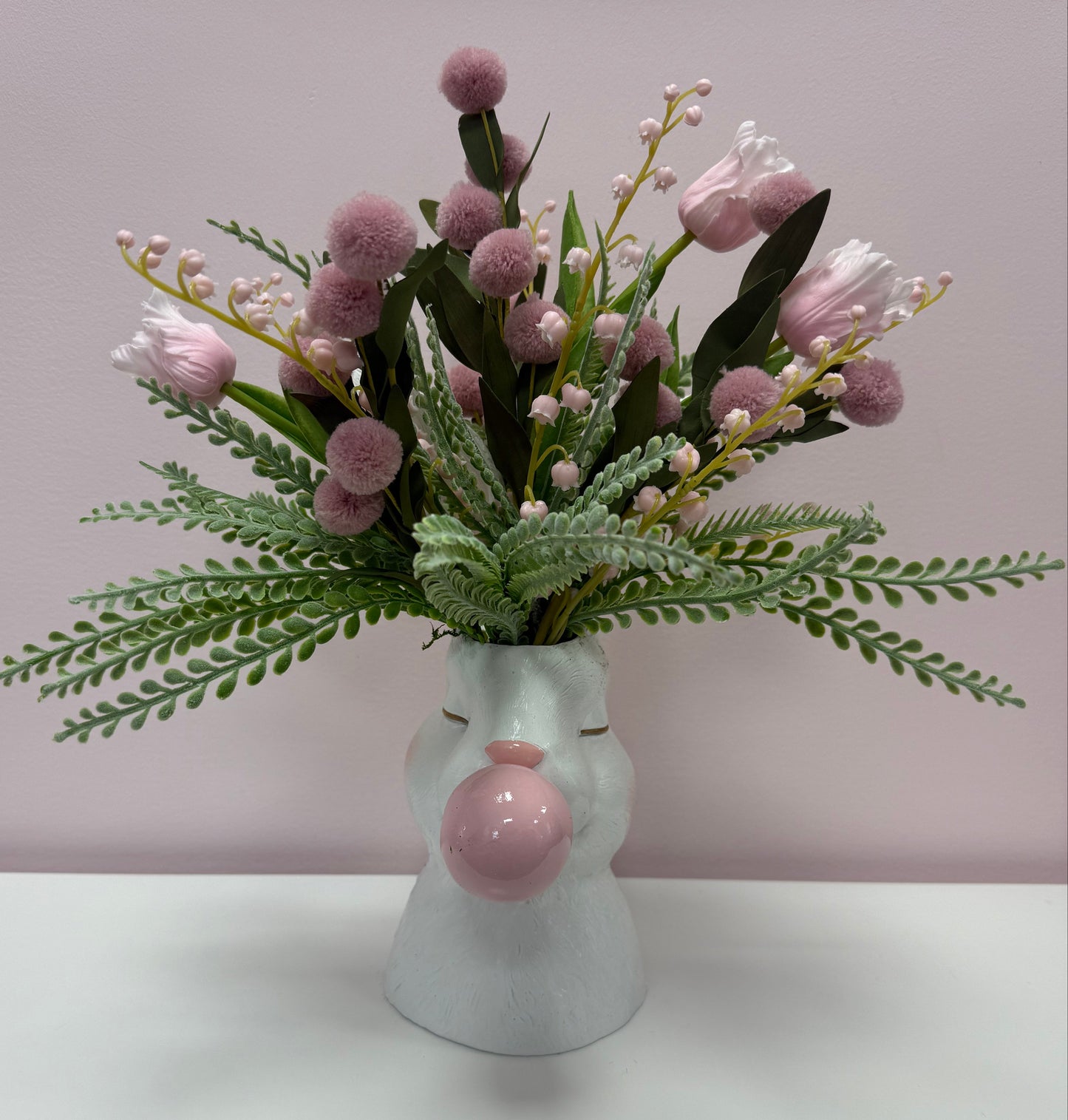 Bunny Bubble w/Florals
