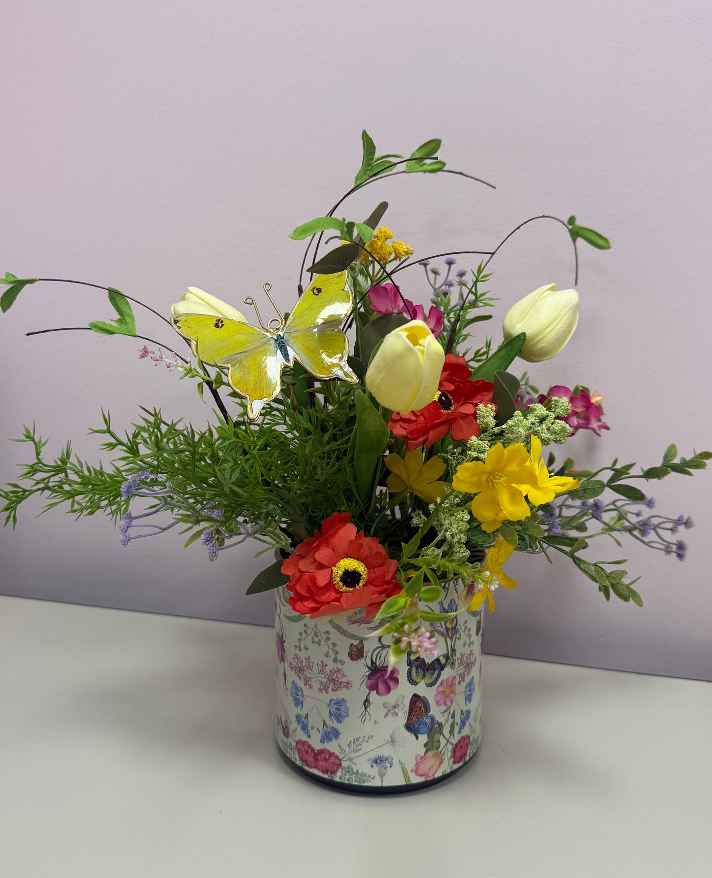 Small Botanical Flight w/Florals