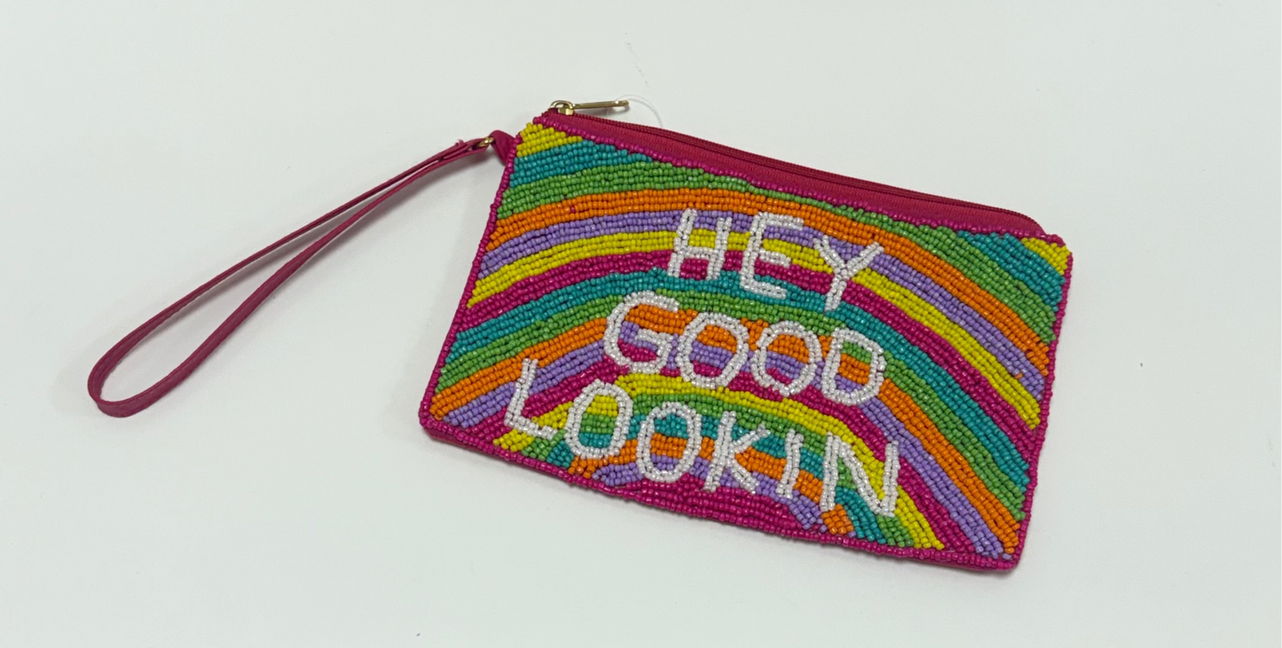 Hey Good Lookin Zipper Pouch