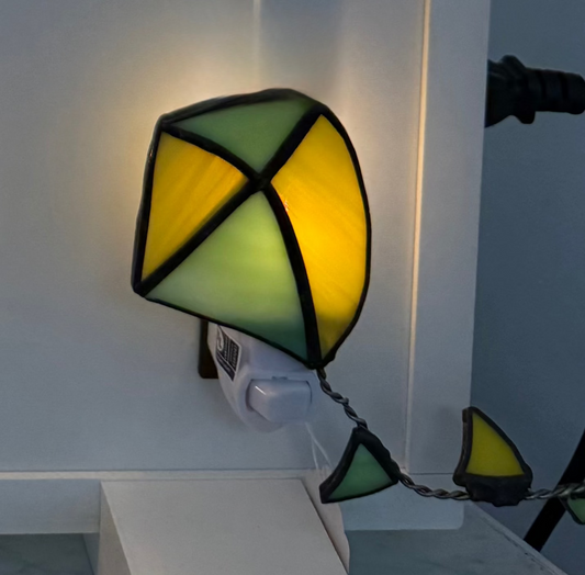 Green & Yellow Kite Night Light