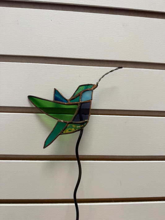 Hummingbird Plant Stake