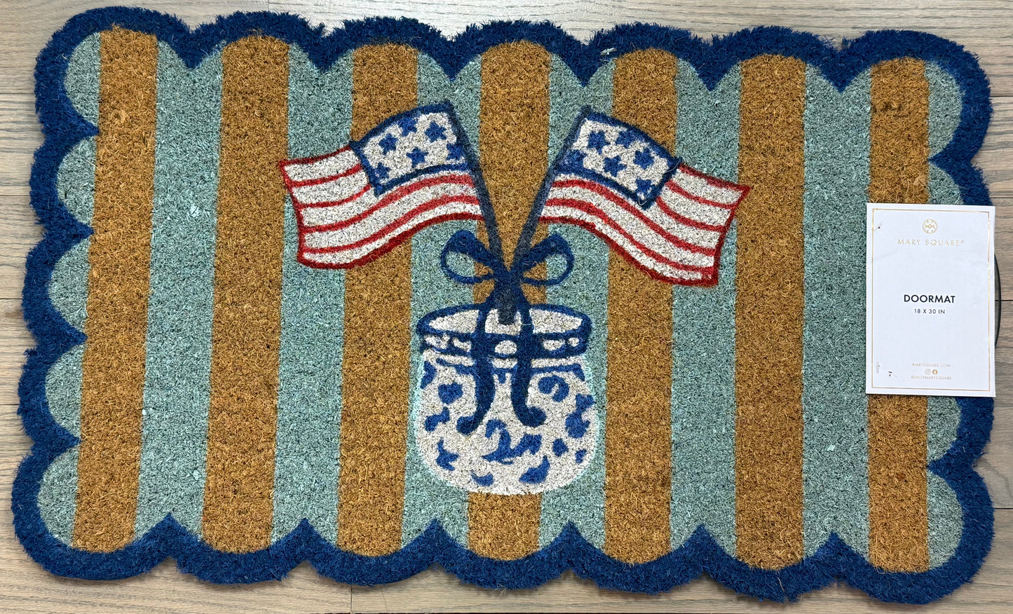 Liberty Stripe Door Mat