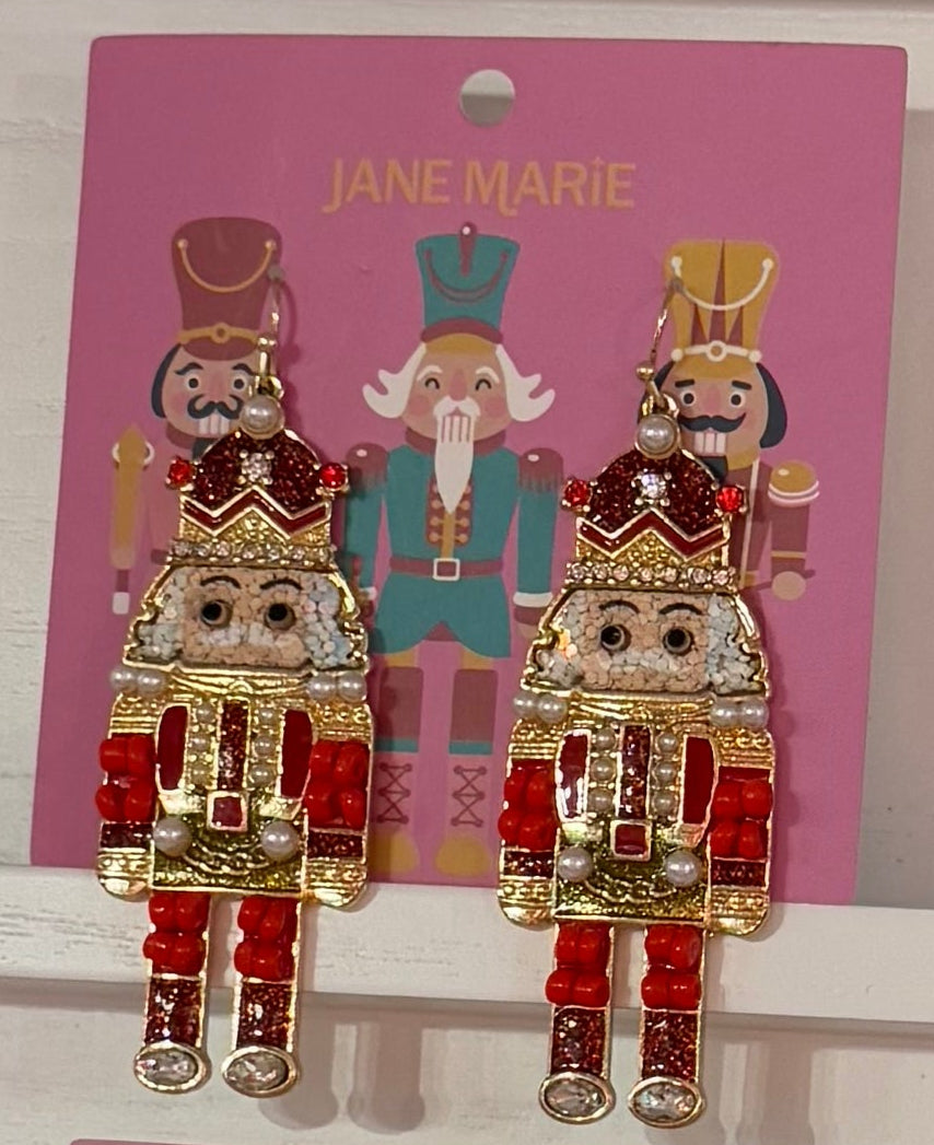 Nutcracker earrings