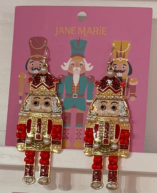 Nutcracker earrings