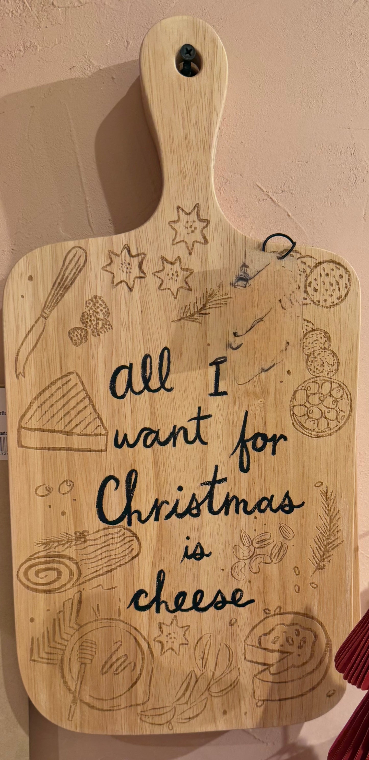 Christmas Cheese Board