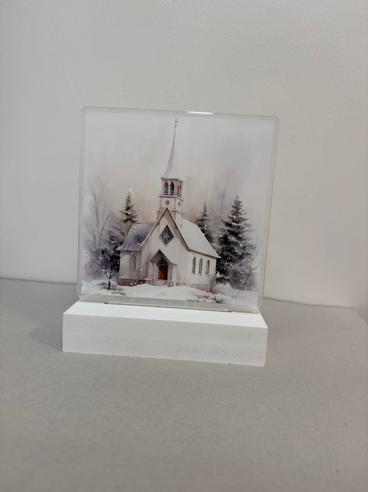 Light Up Church Decor