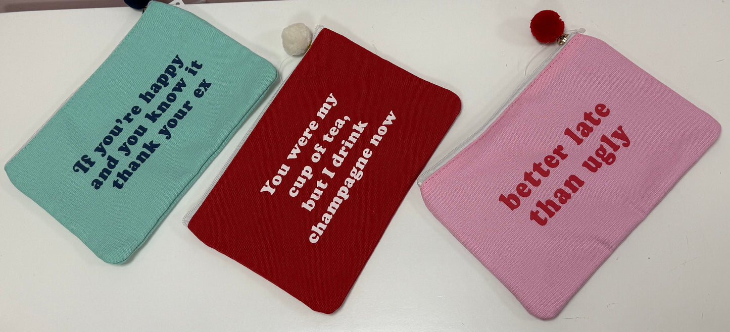 Sassy Cosmetic Bag