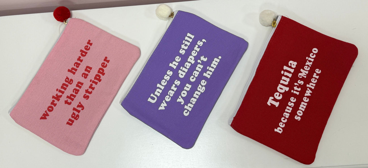 Sassy Cosmetic Bag