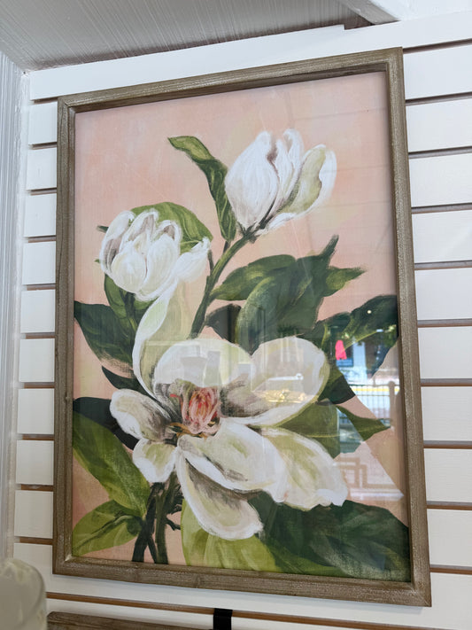 Magnolia Framed Wall Art