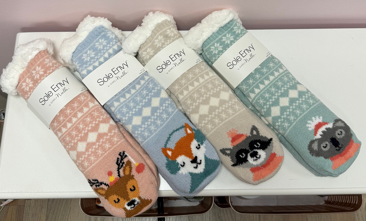 Holiday Slipper Sock