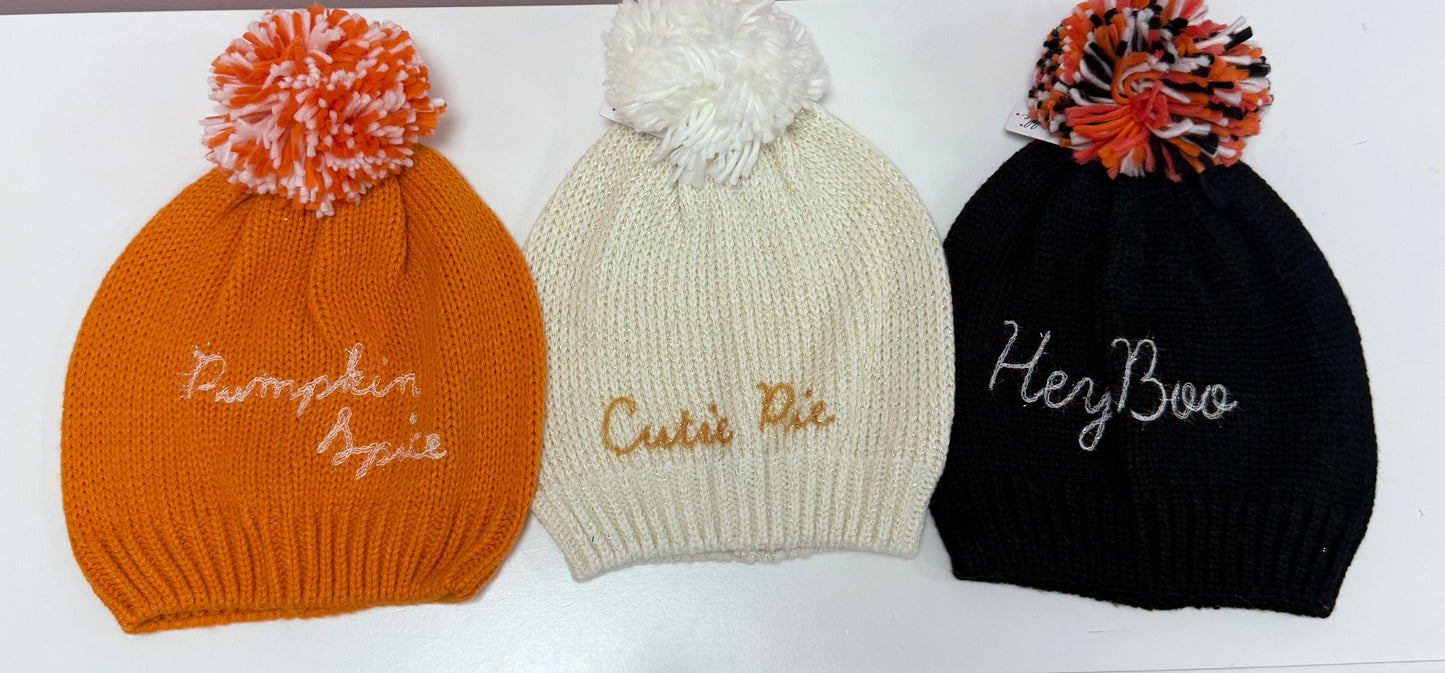 Halloween Knit Hat