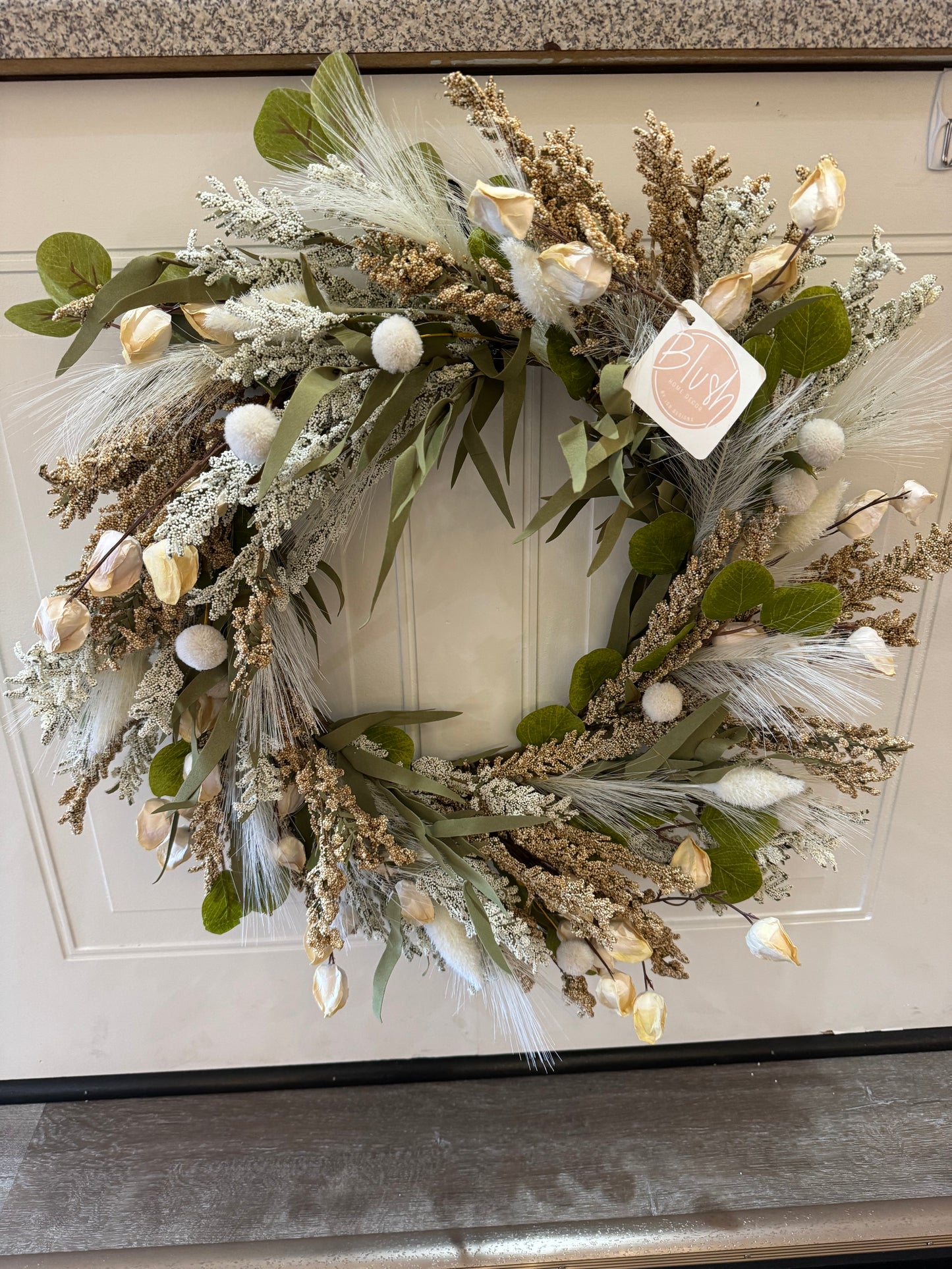 Cream Harvest Wreath