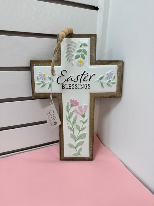 Easter Cross Ornament