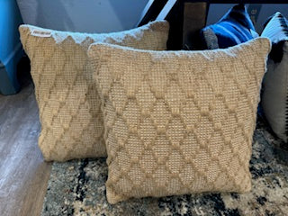 18" Jute Pillow