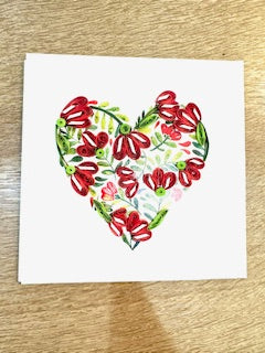 Heart Quilling Greeting Card