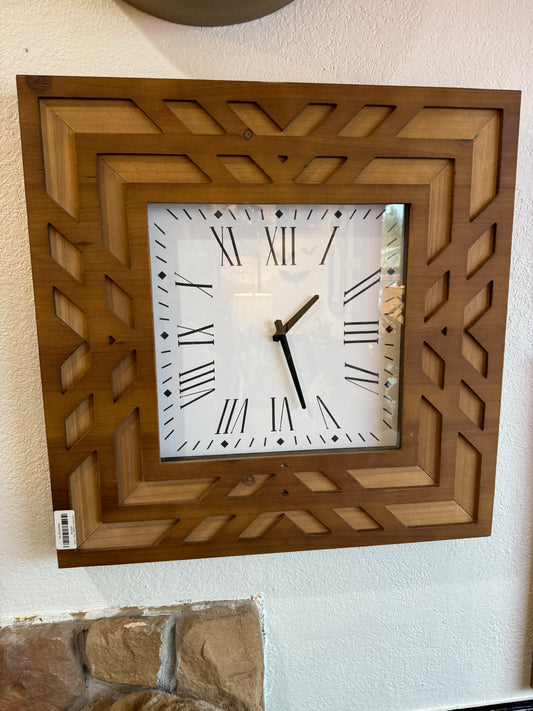 Geometric Design Wall Clock