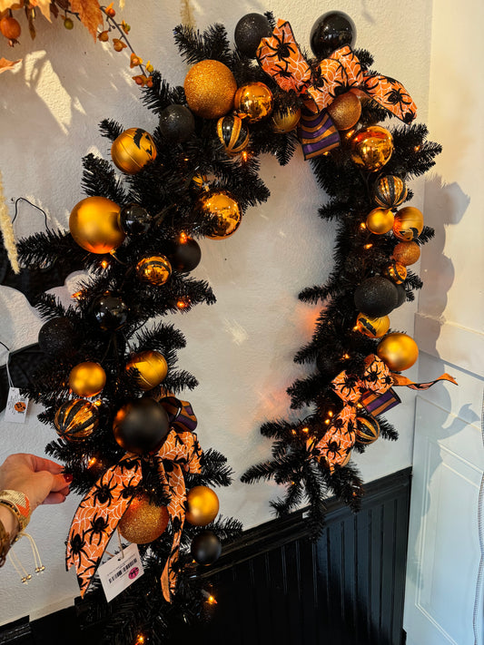 60" Lighted Halloween Garland