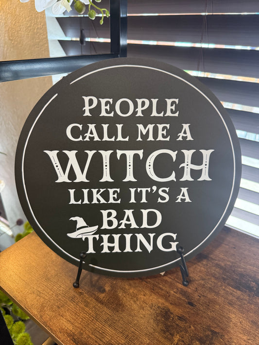 Witch Hanging Wall Decor