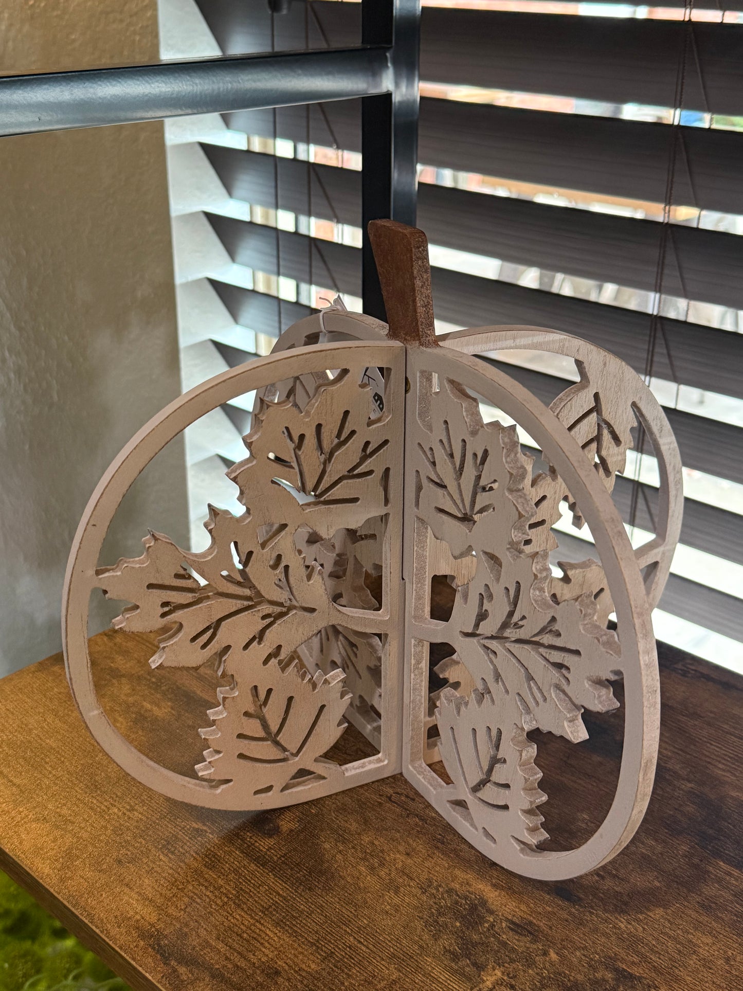 Laser Cut Leaf Pumpkin
