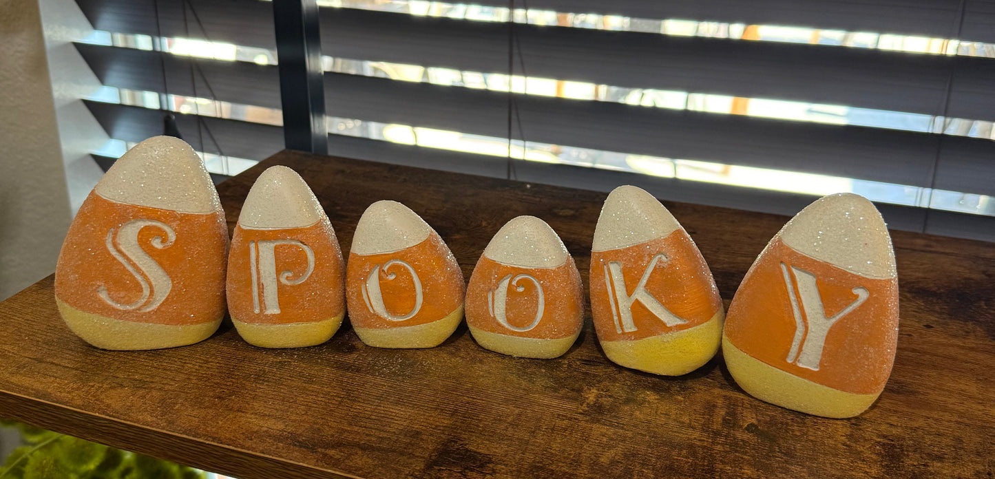SPOOKY  Candy Corn