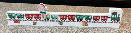 Train Countdown Calendar with Mouse