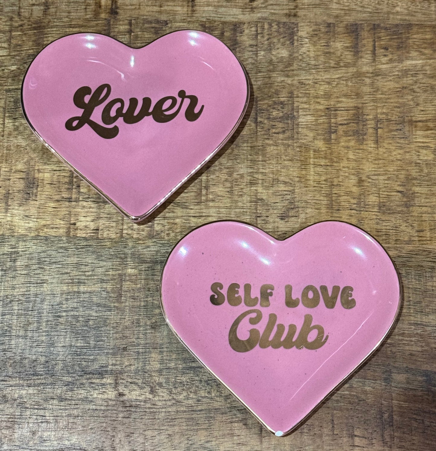 Pink Heart Tray