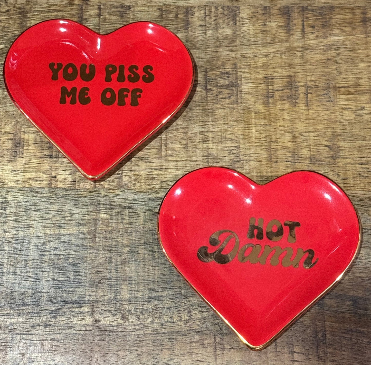 Snarky Heart Tray