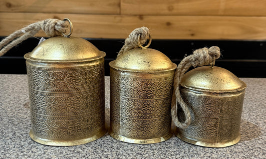 Hammered Gold Bell Chime