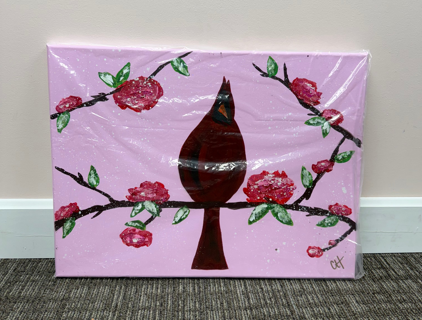 Chin Up Large Canvas