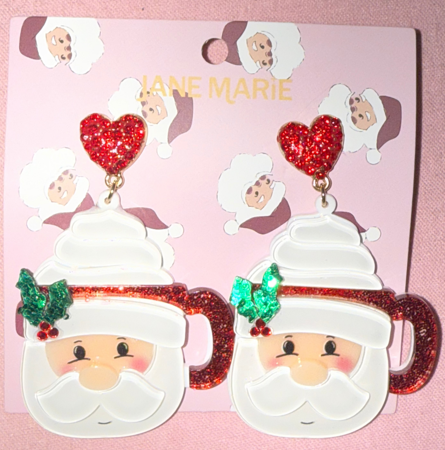 Santa Mug earrings