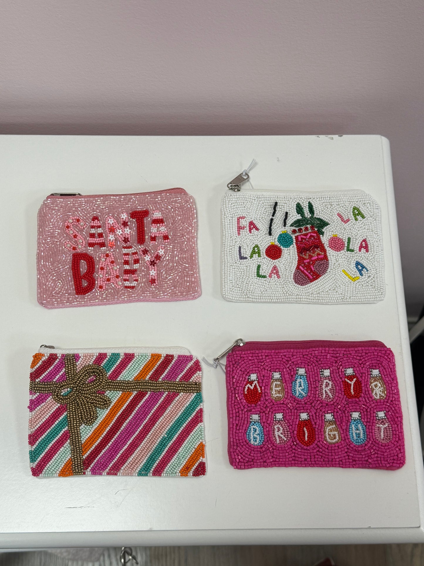 Holly Jolly Coin Purse
