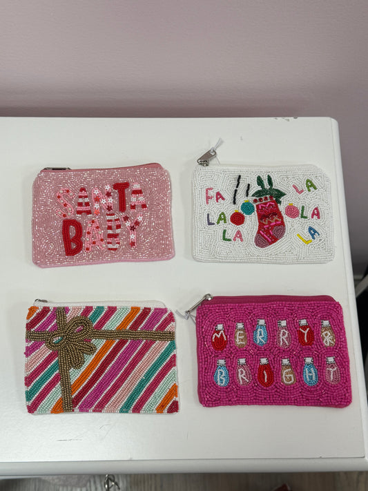 Holly Jolly Coin Purse