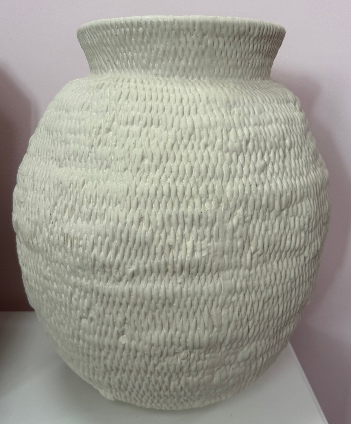 White Ceramic Vase