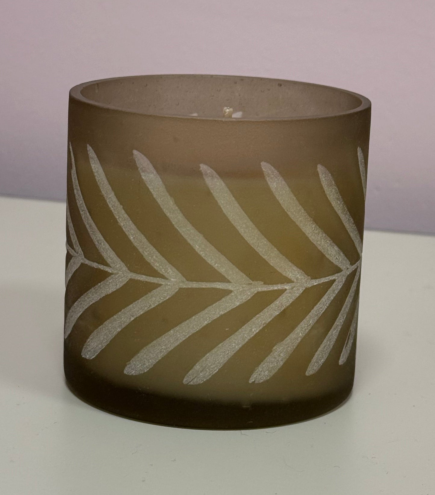 Woodfire Gather Glass Candle