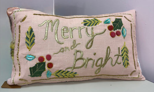 Merry and Bright Lumbar Pillow