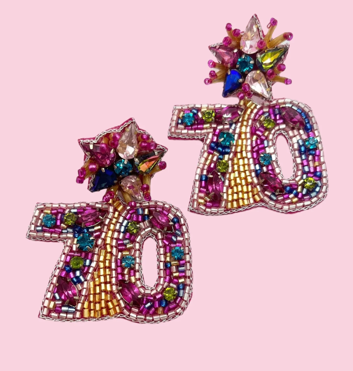 #70 Beaded Earrings
