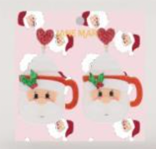 Santa Mug earrings