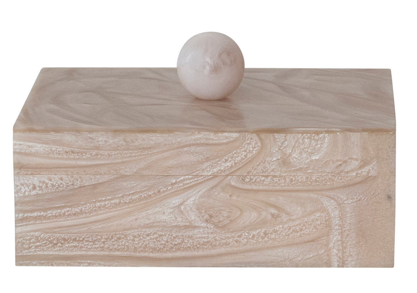 Marbled Box w/ Pearlized Finish