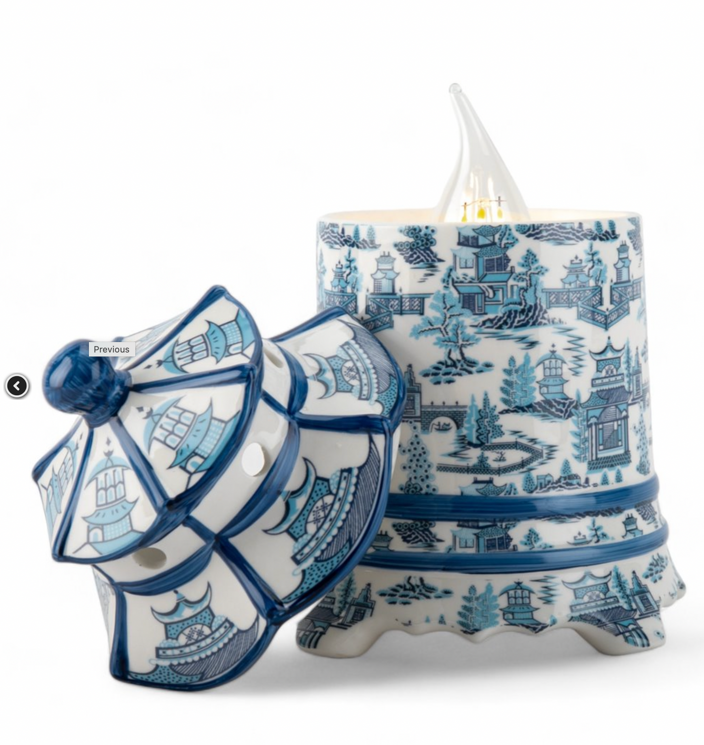 Pagoda Lidded Lamp