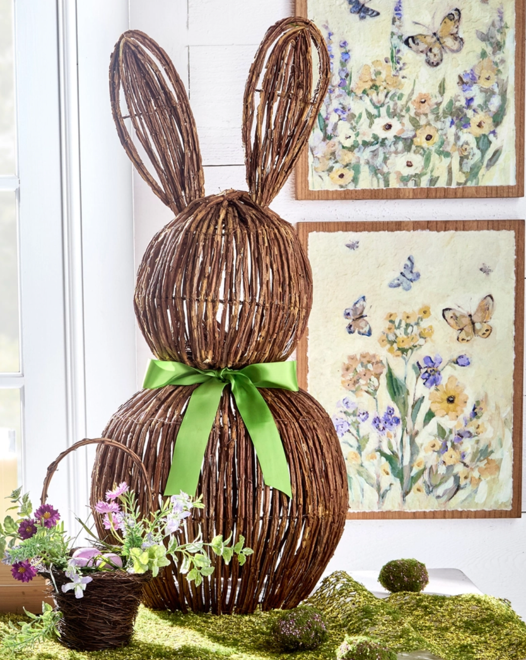 Vine Rabbit w/ Bow