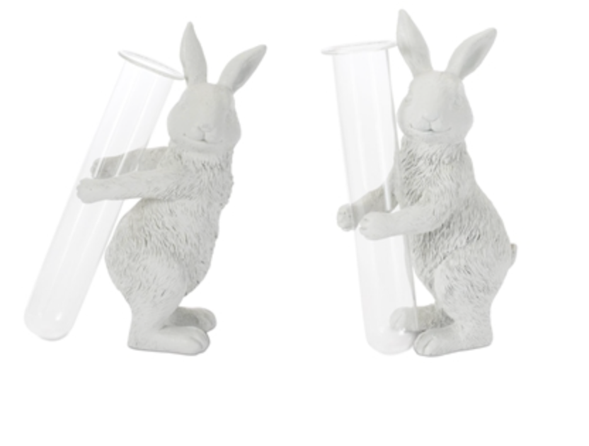 Rabbit w/Vase