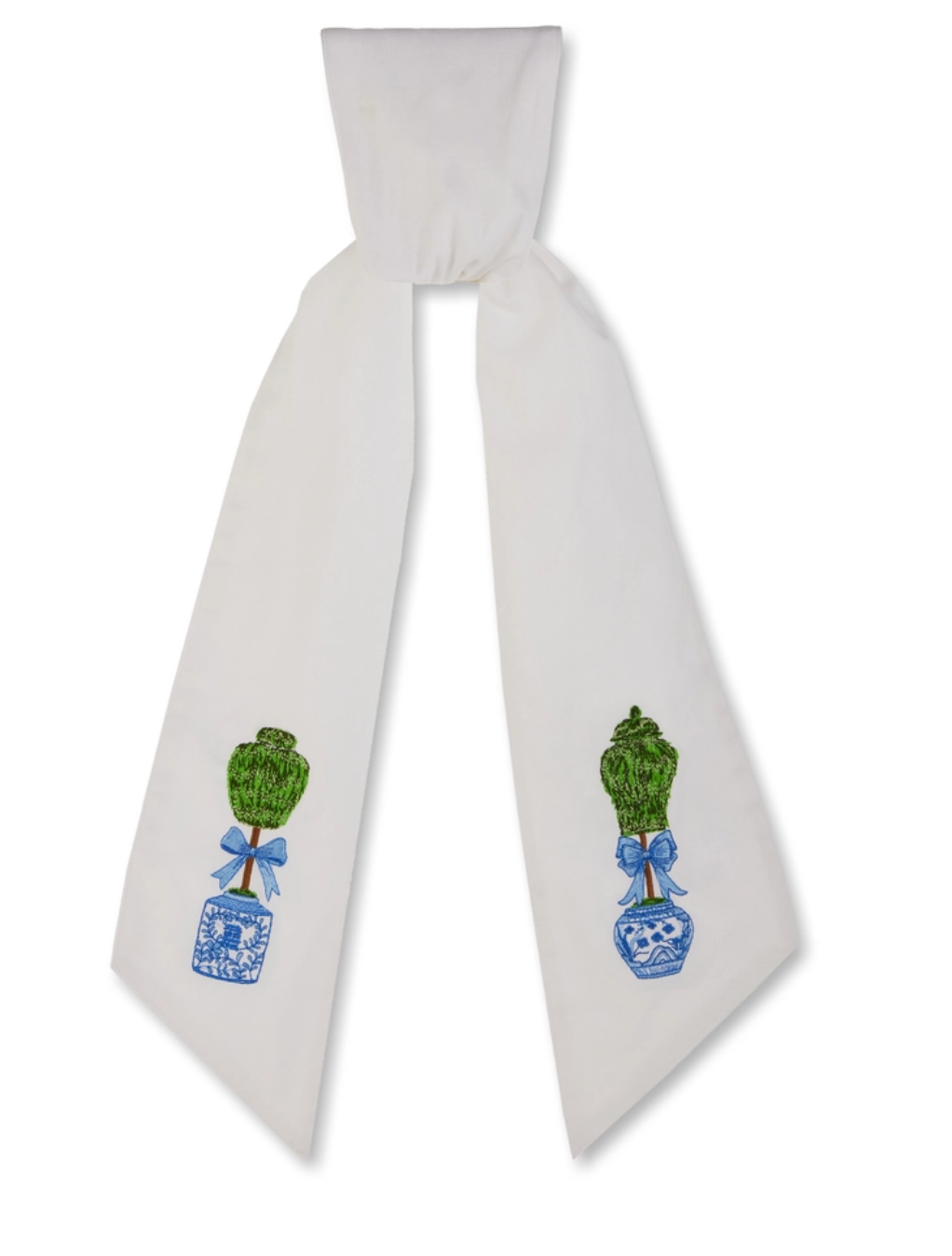 Ginger Jar Wreath Sash