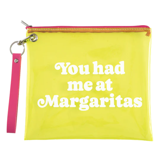 Margaritas Clear Wristlet