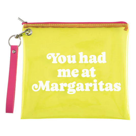 Margaritas Clear Wristlet
