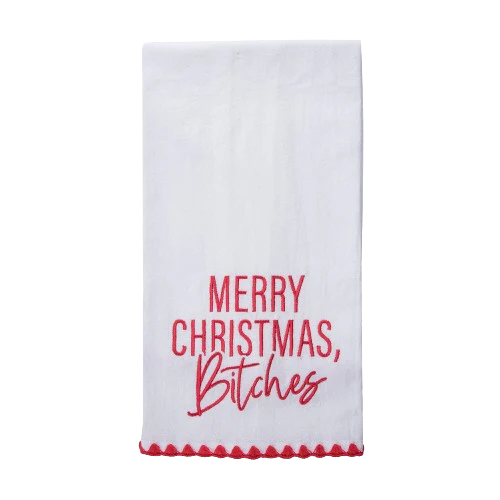 Snarky Christmas Tea Towel