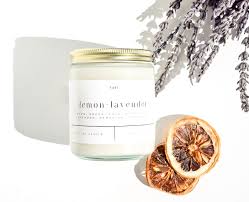 Lemon and Lavender 16oz Candle